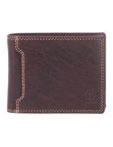 Pánská kožená peněženka Poyem hnědá 5206 Poyem H