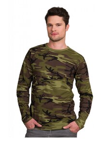 Geekworld.cz - Hadry pro Ajťáky Vojenské tričko AF - Military pánské dlouhé