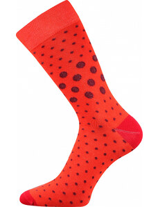 Lonka | Ponožky Wearel puntíky oranžová