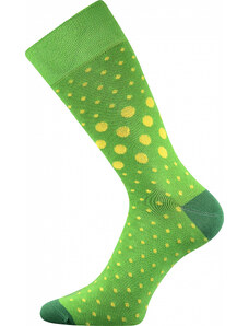 LONKA Ponožky Wearel puntíky zelené