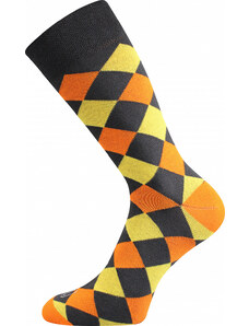 Lonka Barevné ponožky Wearel žluté
