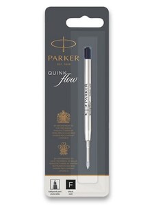 Náplň Parker Royal QuinkFlow do kuličkové tužky - F, černá