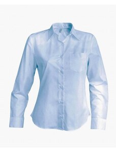 Kariban K549 dámská košile dlouhý rukáv světle modrá XS