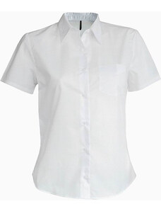 Kariban K548 dámská košile krátký rukáv bílá XS