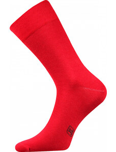 Lonka Ponožky Decolor barevné červená