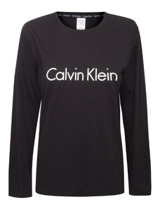 Dámské tričko Calvin Klein černé dlouhý rukáv - GLAMI.cz