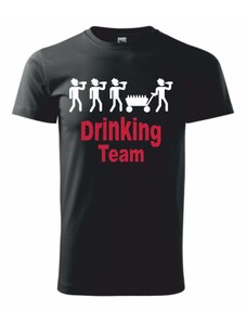 MALFINI Tričko na rozlučku DRINKING Team