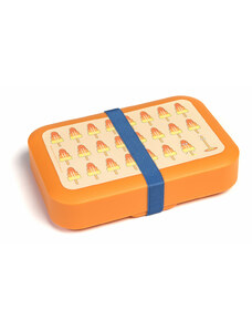 DBP Plastic DBP Box na svačinu s gumičkou oranžový Nanuk