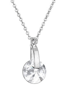 SkloBižuterie-F Řetízek s přívěskem D-Rivoli Swarovski Crystal