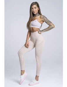 Gym Glamour Legíny bezešvé Beige