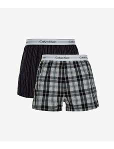 2PACK pánské trenýrky Calvin Klein vícebarevné NB1396A-JKZ