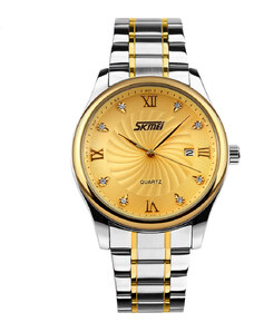 Pánské hodinky Skmei 9101 zlaté
