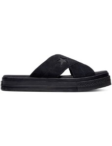 PANTOFLE CONVERSE One Star Sandal WMS - černá -