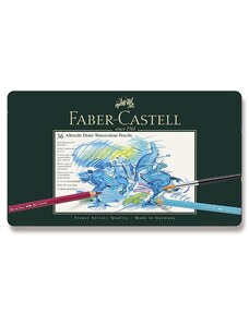 Akvarelové pastelky Faber-Castell Albrecht Dürer 36 barev v plechu