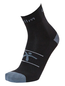 COLLM Sportovní ponožky černo-šedé