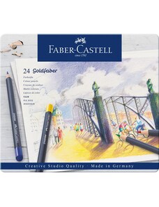 Pastelky 24 barev Faber-Castell Goldfaber