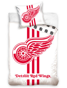 TipTrade Hokejové povlečení NHL Detroit Red Wings White