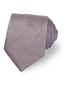 Federico Venturi Světle hnědá hedvábná kravata