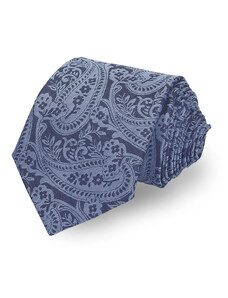 Federico Venturi Modrá žakárová kravata