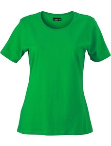 James & Nicholson Dámské triko s krátkým rukávem James & Nicholson (JN901) Zelená S