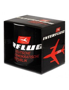 Logoshirt Interflug hrnek černý 300 ml