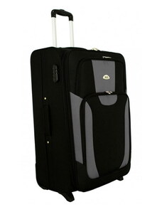 Cestovní kufr RGL 1003 černá/šedá - velký