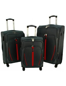 Sada cestovních kufrů RGL s-020 šedá
