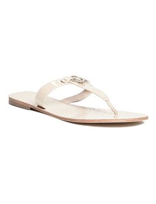 GUESS sandálky Kara T-Strap Sandals béžové, 1135000-37.5