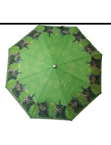 Blue Drop Skládací deštník Kočky1