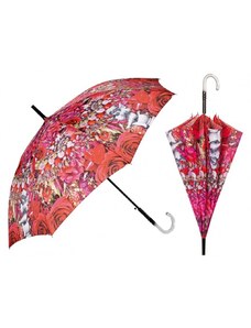 Perletti Dámský holový deštník Květiny2