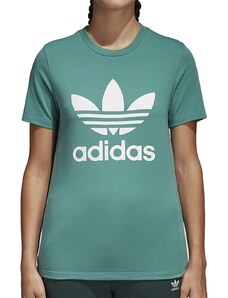 Adidas dámské tričko Trefoil zelené