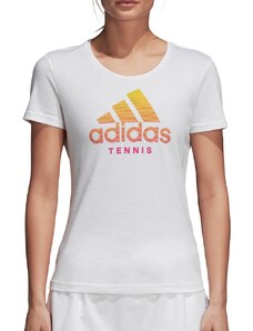 Adidas dámské tričko Category tee tenis Climalite bílé