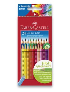 Trojhrané pastelky Grip 24 barev Faber-Castell 2001 v papíře