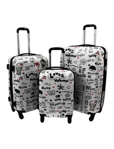 Sada cestovních kufrů RGL 5188 - love
