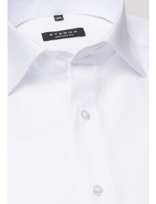 ETERNA Comfort Fit bílá neprosvítající košile dlouhý rukáv Non Iron