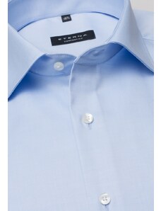 ETERNA Comfort Fit modrá neprosvítající košile dlouhý rukáv Non Iron