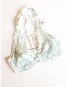 Forever 21 Forever 21 Crew Mint luxusní kajková podprsenka Bralette - 70C / Mintová / Forever 21