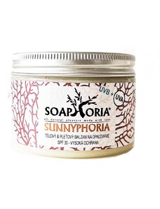 Soaphoria Ochranný tělový a pleťový balzám na opalování s SPF 30 - vysoká ochrana 150ml - Sunnyphoria