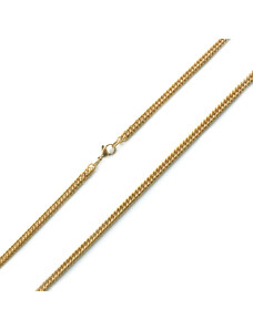 BM Jewellery Pánský zlatý řetěz 0,7 cm z chirurgické oceli S695130