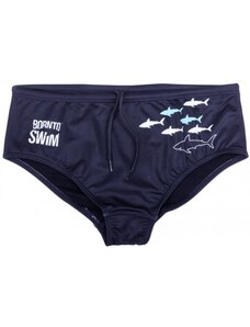 Pánské plavky BornToSwim Sharks Brief Black L
