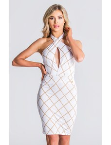 Gianni Kavanagh White Gold Chain Dress