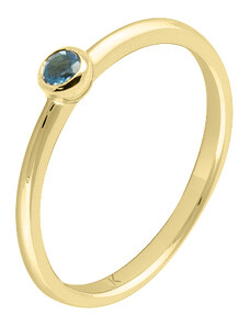 Zlatý prsten s topazem ZPDI033Z-51-0200