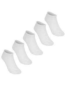 Dámské ponožky Lee Cooper Invisible 5 v balení Bílé