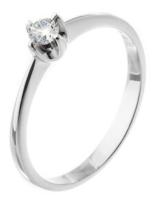 Zlatý prsten s diamantem ZPTO185B-55-1000