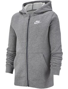 Mikina s kapucí Nike B NSW HOODIE FZ CLUB bv3699-091