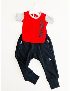 Air Jordan Air Jordan Jumpman chlapecké sportovní triko s krátkým rukávem a tepláky set 2 ks - Dítě 3-6 měsíců / Černá / Air Jordan / Chlapecké