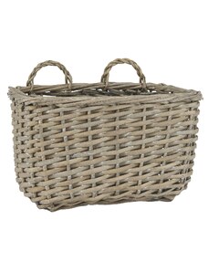 IB LAURSEN Proutěný závěsný košík Wallhanging Basket