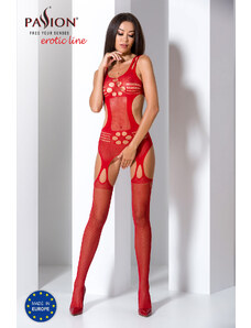 Passion BS066 red - Bodystocking