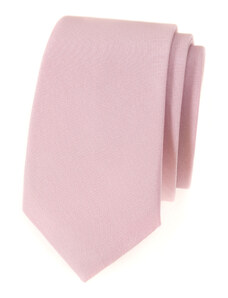 Avantgard Pudrová matná slim kravata