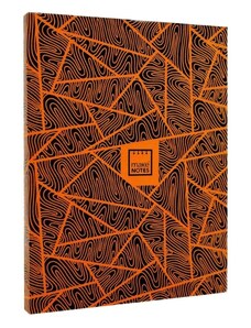 MAKENOTES Zápisník A6 FLUORESCENT DIARY - oranžový